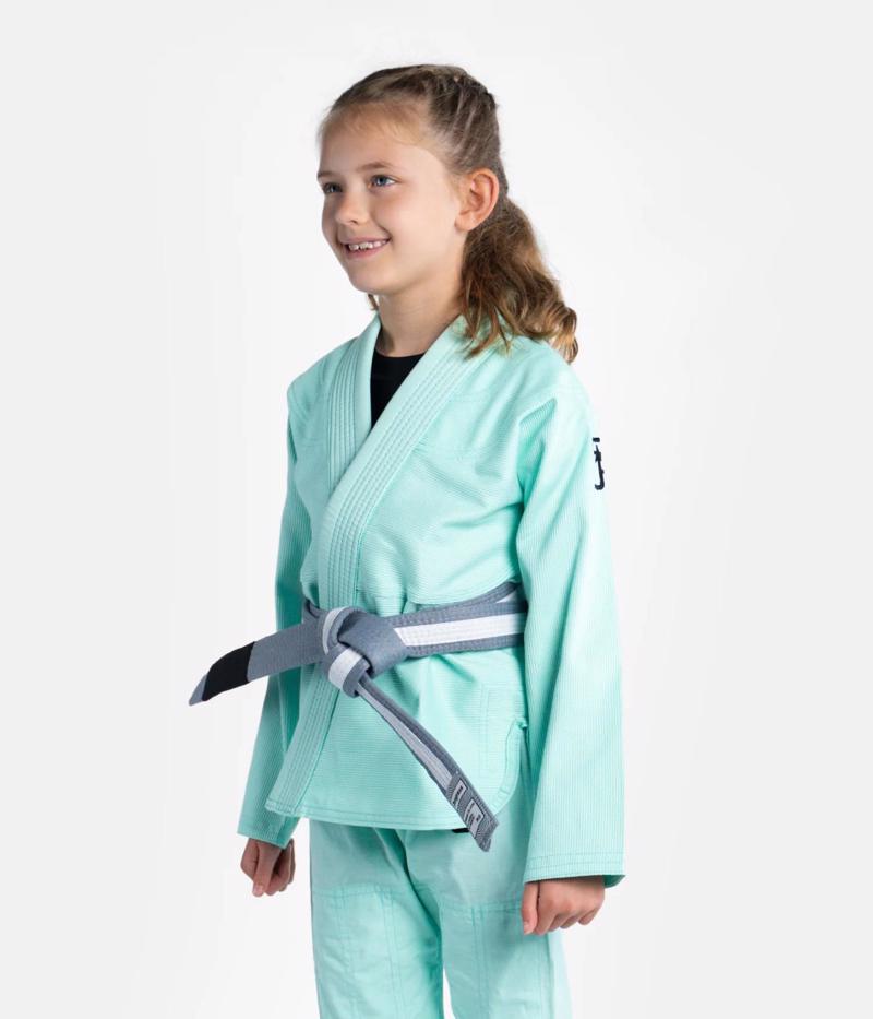 Progress Kids academy Kimono -teal